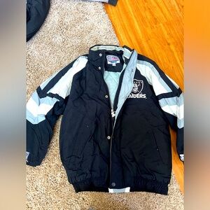 Oakland Raiders Vintage Starter Pro Line Jacket Size M
